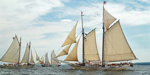 Great Schooner Race - Maine Windjammers - Camden, ME - Photo Credit Ben Ehling