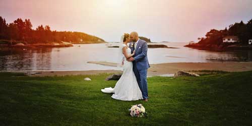 Wedding Sebasco Harbor Resort Sebasco Estates Maine