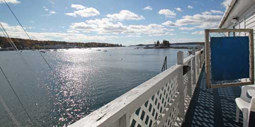 Daytime View - Fisherman's Wharf Inn - Boothbay Harbor ME