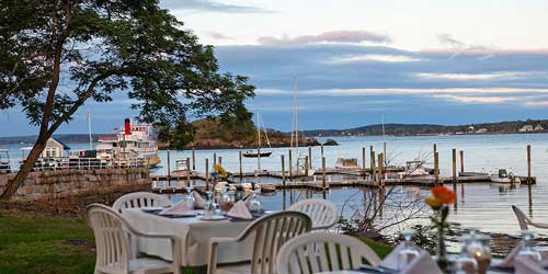 Outdoor Dining - Inn at Diamond Cove - Portland, ME