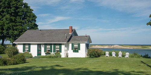Cottage & Chairs 500x250 - Dunes on the Waterfront - Ogunquit, ME
