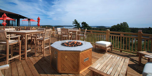 Patio Dining 500x250 - Bluenose Inn - Bar Harbor, ME