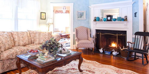 Parlor View - Inn at Tanglewood Hall - York Harbor, ME