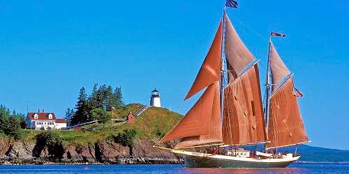 Schooner Angelique - Maine Windjammers - Camden, ME - Photo Credit C. May