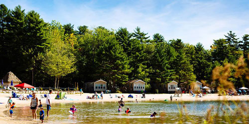 Beach & Cabins - Point Sebago Golf Resort - Casco, ME