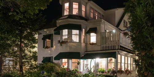 Exterior Night View - Atlantic Oceanside Hotel & Event Center - Bar Harbor, ME