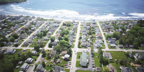 Local Aerial View - Higgins Beach Inn - Scarborough, ME