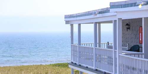 Ocean View from Deck - Sea View Inn - Old Orchard Beach, ME