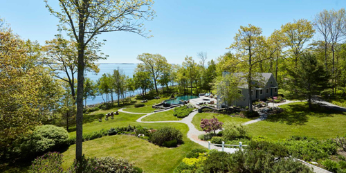 Grounds & Ocean View - Inn at Ocean's Edge - Lincolnville, ME