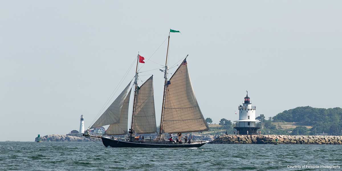 Maine Sail Boat