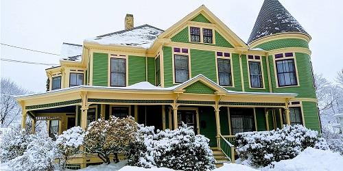 Snowy Day - LimeRock Inn - Rockland, ME