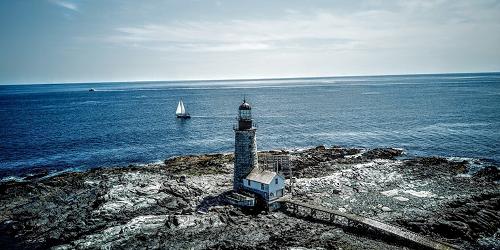 Halfway Rock Lighthouse - Near Harpswell, ME