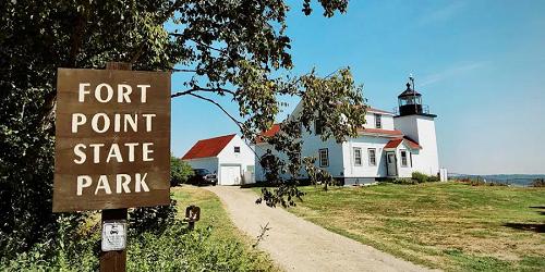 Fort Point Lighthouse - Stockton Springs, ME