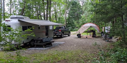 Campground - Camden Hills State Park - Camden, ME - Photo Credit David Wolf