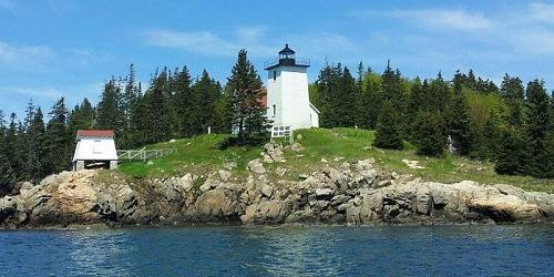 Burnt Coat Harbor Light - Swan's Island, ME - Photo Credit Town of Swan's Island