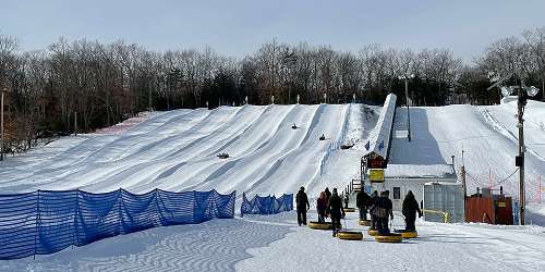 Snow Tubing at Seacoast Adventure - Windham, ME