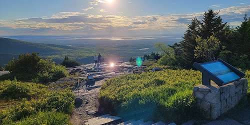 Cadillac Mountain at Acadia National Park - Bar Harbor, ME - Photo Credit Levin Sajor