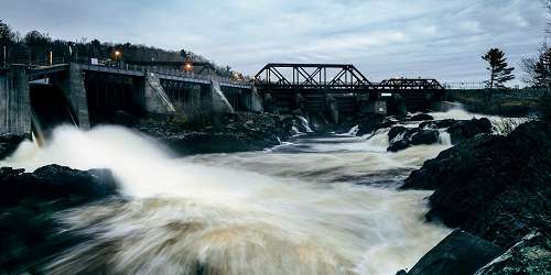 Caratunk Falls - Solon, ME - Photo Credit TJ Braley