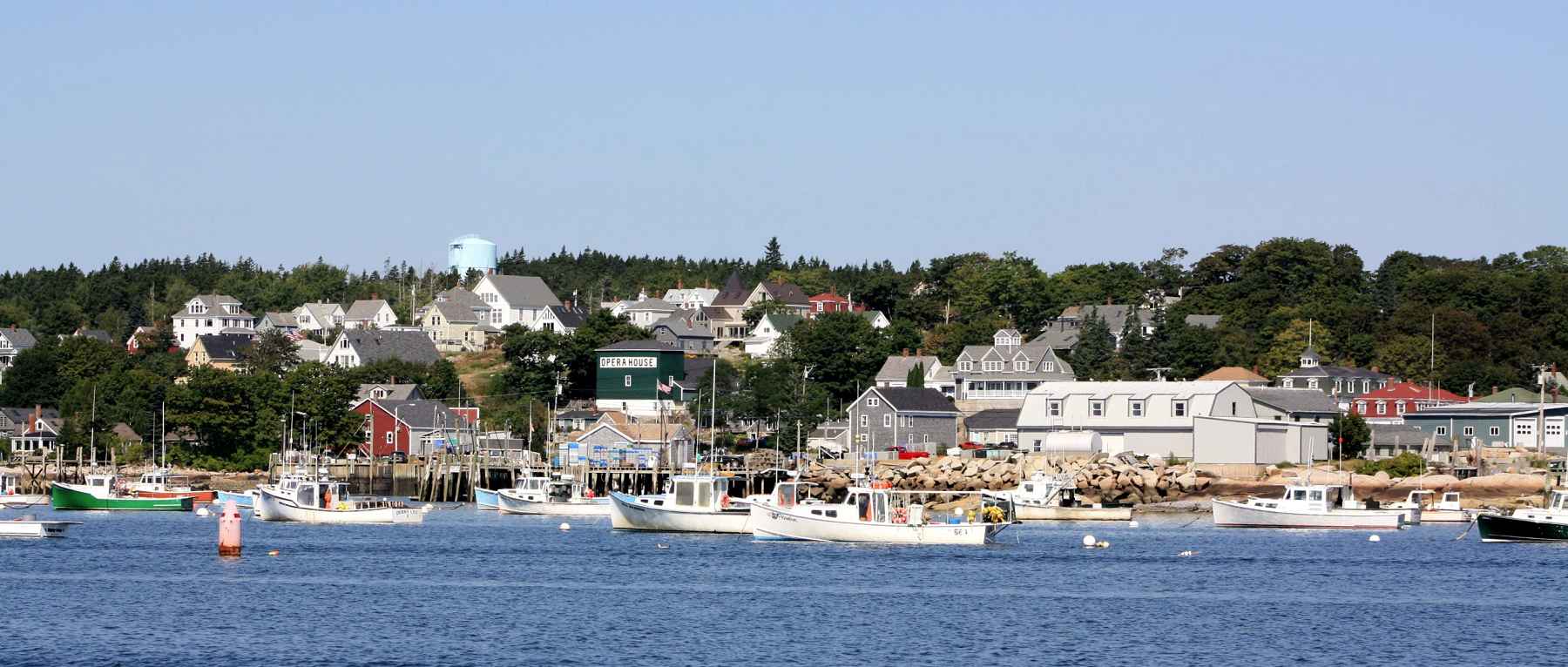 Midcoast Maine Harbor Summer - Photo Credit Elizabeth Jandreau