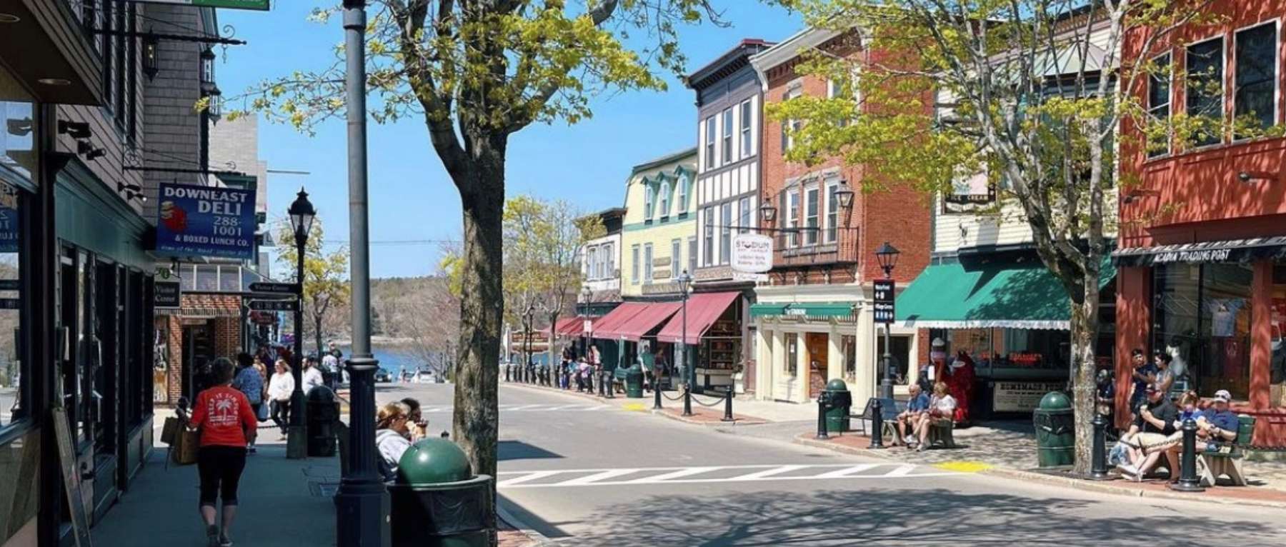 Spring Shopping in Bar Harbor, ME - Photo Credit Bar Harbor Chamber of Commerce