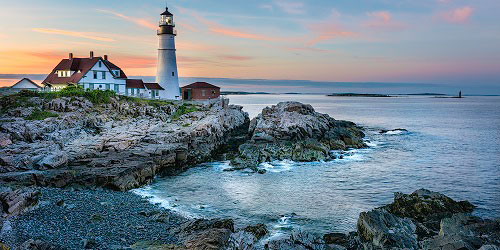 Portland Head Lighthouse at Cape Elizabeth, ME - Photo Credit Thomas Schoeller Photography