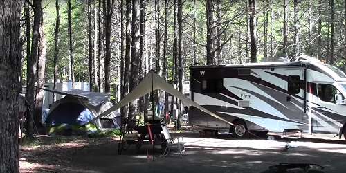 Campground at Sebago Lake State Park - Casco, ME