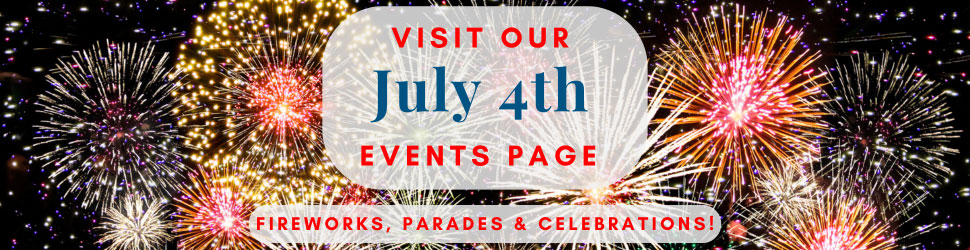 Click here to see VNE's Maine July 4th 2025 Events Calendar! Fireworks shows, Parades and Celebrations!